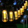 Led Solar String Lights Ip65 Waterproof Outdoor Ramadan Home Decoration Bulb Retro Holiday Garland Garden Furniture Fairy Lamp