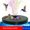 Solar Fountain For Outdoor Garden Birdbath Ponds Pool