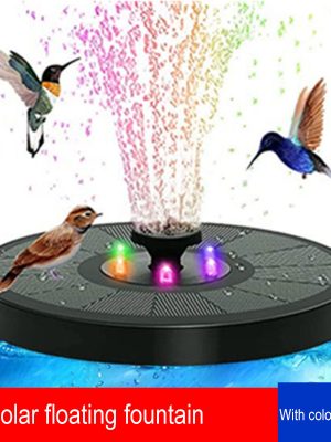 Solar Fountain For Outdoor Garden Birdbath Ponds Pool