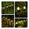 Solar Filament Light Outdoor Waterproof Garden Landscape Lamp Villa Lawn Decorative House Stake Light