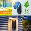 Foldable Solar Motion Sensor Wall Light PIR Motion Detection Solar Security Lamp