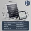 Outdoor Ip66 Waterproof Garage Garden Patio Security Lighting Dusk To Dawn Led Solar Street Flood Lights With Remote Control