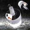 Portable Outdoor Tente Home Lantern Usb Rechargeable Solar Charging Led Emergency Lamp Bulb Bbq Camping Lights