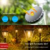 Outdoor Ip65 Waterproof Auto On/Off Solar Garden Pathway Lights For Lawn Patio Yard Walkway Deck Driveway Landscape Lighting