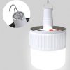 Portable Outdoor Tente Home Lantern Usb Rechargeable Solar Charging Led Emergency Lamp Bulb Bbq Camping Lights