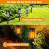 New Solar Outdoor Light LED Waterproof Lawn Stake Light for Garden Atmosphere Holiday Baking Flame Light