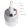 Portable Outdoor Tente Home Lantern Usb Rechargeable Solar Charging Led Emergency Lamp Bulb Bbq Camping Lights