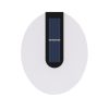 Waterproof Solar Outdoor Garden Fence Decor Landscape Yard Stair Wall Wash Light Oval Acrylic Wall Lamp