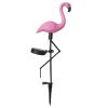 Outdoor Ip65 Waterproof Garden Flamingo Decorative Led Solar Powered Lawn Ground Stake Light For Park Pathway Walkway Decor