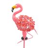 Solar Flamingo Lawn Stake Light Landscape Decorative Lamp for Outdoor Villa Garden Courtyard