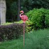 Solar Flamingo Lawn Stake Light Landscape Decorative Lamp for Outdoor Villa Garden Courtyard