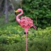 Solar Flamingo Lawn Stake Light Landscape Decorative Lamp for Outdoor Villa Garden Courtyard