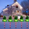 New Solar Snowman Lawn Light Acrylic Ground Stake for Christmas Holiday Decorations