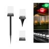 Solar Lawn Lights Outdoor Waterproof Garden Patio Villa Decor Ice Brick Ground Lights