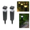 Solar Courtyard Garden Landscape Outdoor Light Lawn Stake Light for Home Yard Decoration Waterproof Decorative Night Light