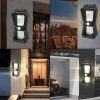 New Solar Outdoor Wall Light with Motion Sensor Multiple Modes Tungsten Filament Design for Garden and Villa Lighting